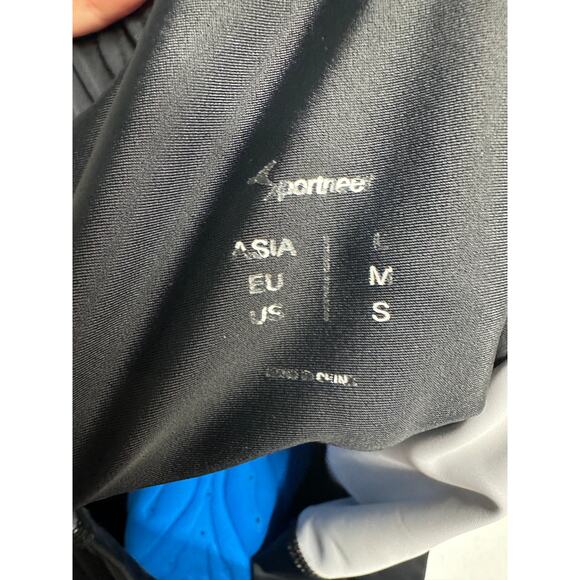 Sportneer Mens Black Biker Shorts Size S Compression Padded Bicycle Cycling - Picture 7 of 7